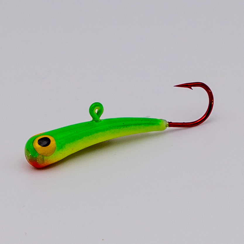 Badd Boyz Jig in Chart./Fl. Yellow color and size BB1 1-1/4" 3/16 oz.