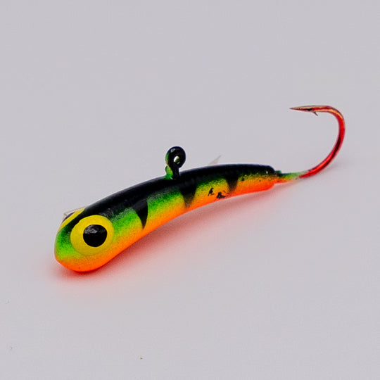 Badd Boyz Jig in Perch color and size BB1 1-1/4" 3/16 oz.