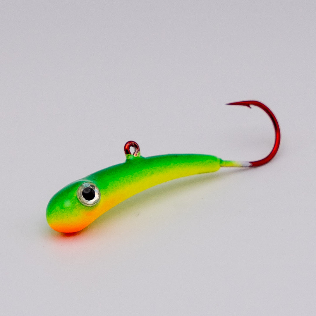 Badd Boyz Jig in Chart./Fl. Yellow color and size BB2 2" 1/4 oz.