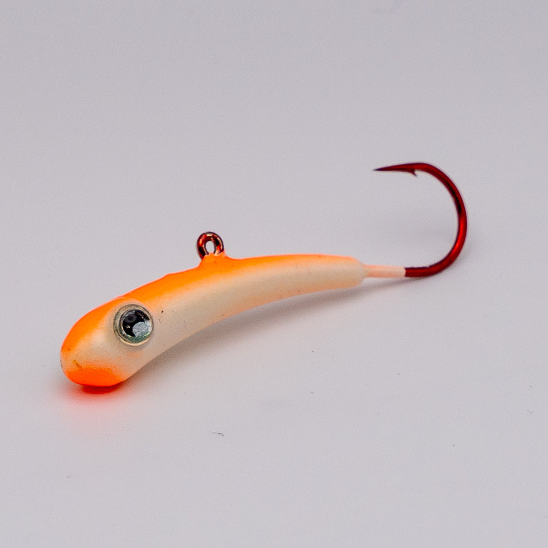 Badd Boyz Jig in Orange Glow color and size BB2 2" 1/4 oz.