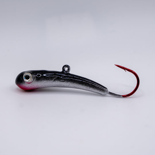 Badd Boyz Jig in Black/Silver color and size BB3 2-1/2" 5/8 oz.