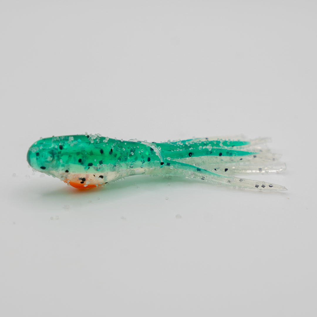 Magz Minnow Tubes in Hot Tiger color and size 2" - 8/pkg